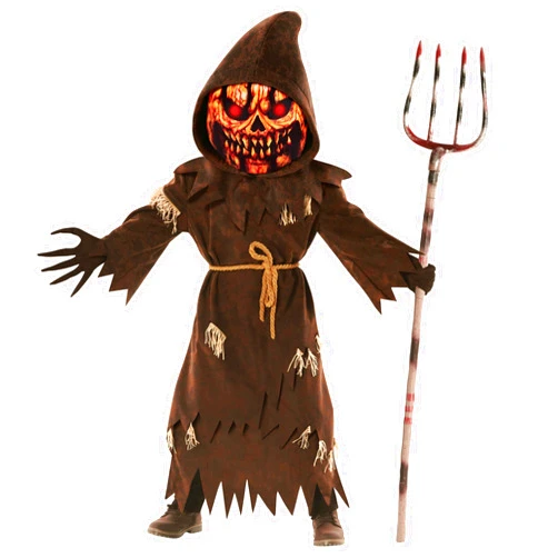 Morph Scary Pumpkin Costume For Boys Scary Halloween Costumes For Kids Pumpkin Costume Kids Pumpkin Grim Reaper Costume Kids