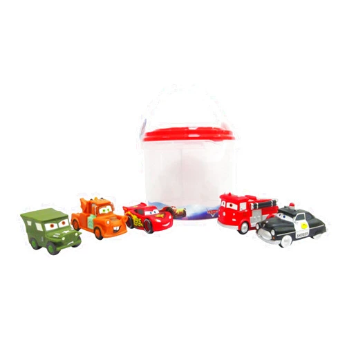 Disney Store Official Bath Set (Pixar Cars) - Kids Bath Accessories with Beloved Disney Characters - Colorful and Fun Bath Time Essentials for Kids - Suitable for All Ages