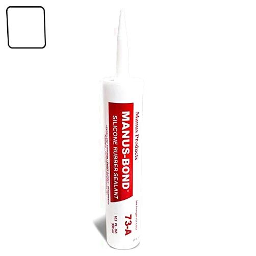 UrMarketOutlet 1X Manus-Bond 73-A Industrial/Repair Sealant Sealer 300ML Silicone Rubber White