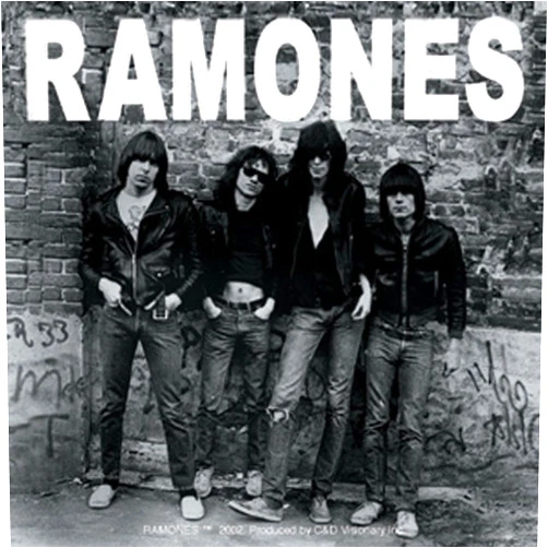 C&D Visionary Licenses Products The Ramones 1st Album Cover Sticker