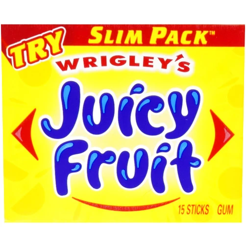 Wrigley's Juicy Fruit Slim Pack, 14 Ounce
