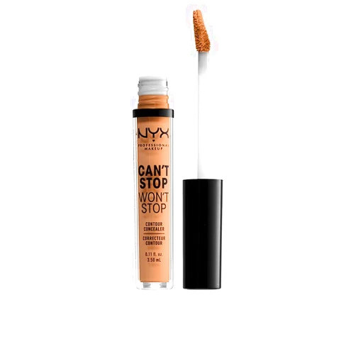 NYX PROFESSIONAL MAKEUP Can't Stop Won't Stop Contour Concealer, 24h Full Coverage Matte Finish - Soft Beige