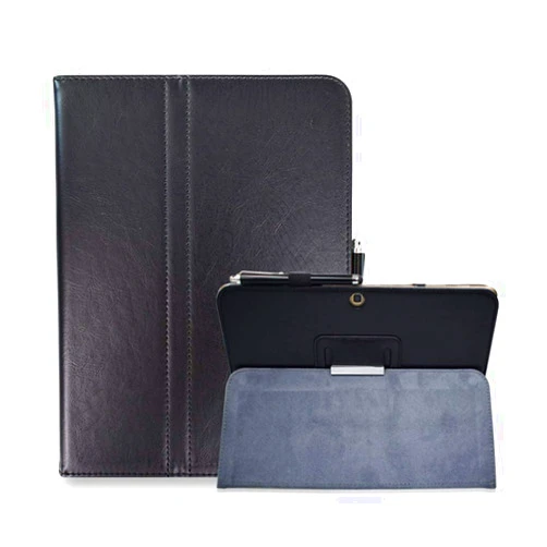 AFesar Galaxy Tab 3 10.1 Model GT-P5200 P5210 Cover Case, Flip Leather Case for Samsung Galaxy Tab 4 10.1 SM-T530 T531 T535 Tablet Cover with Stand (Black)