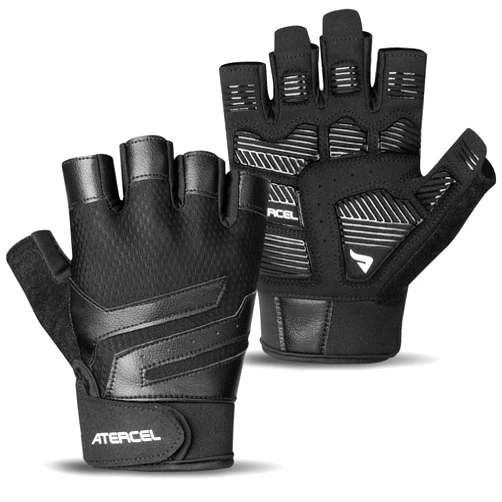 ATERCEL Gym Workout Gloves for Men and Women, Weight Lifting Gloves with Excellent Grip, Lightweight Fitness Gloves for Training, Cycling, Pull Ups, Exercise, Climbing, Rowing and Weightlifting