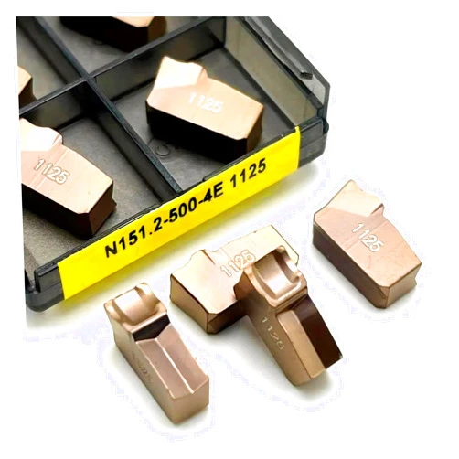 SHIHUANI turning inserts N151.2-300-4E N151.2-200-4E N151.2-400-4EN151.2-500-4E 1125 Grooving tool carbide insert CNC N151.2 turning tool(N151.2-300-4E 1125)