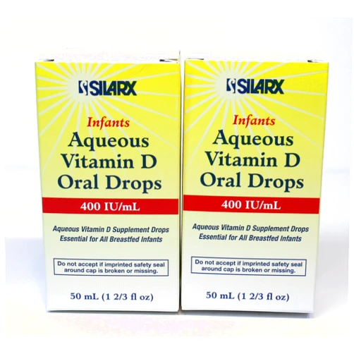 FILLBOSS Infants Aqueous Vitamin D Oral Drops 400IU/ml 2-Pak (2 x 50ml)