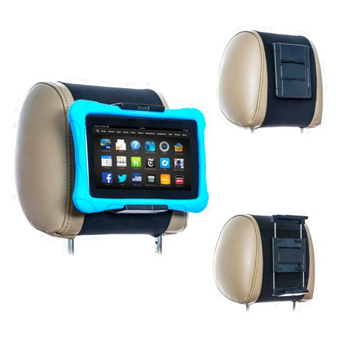 TFY Car Mount, Universal Car Headrest Mount Holder for Kindle, 7 – 10 Inch Fire Tablets