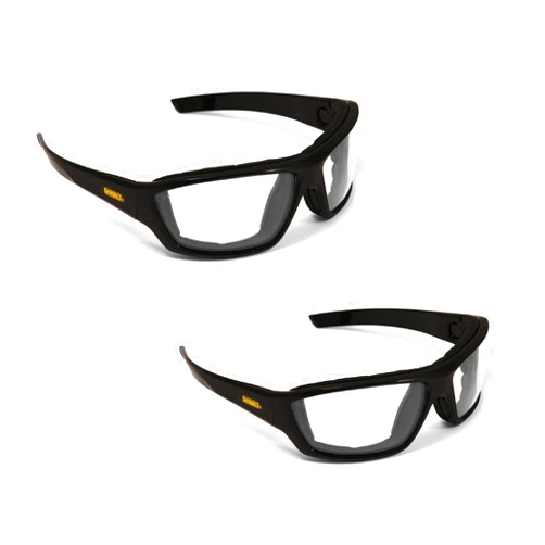 Radians DeWalt DPG83-11D Converter Safety Glasses Clear Anti-Fog Lens (2 Pair)