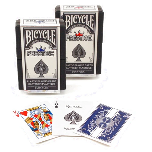 Bicycle Prestige Plastic Playing Cards (Pack of 2)
