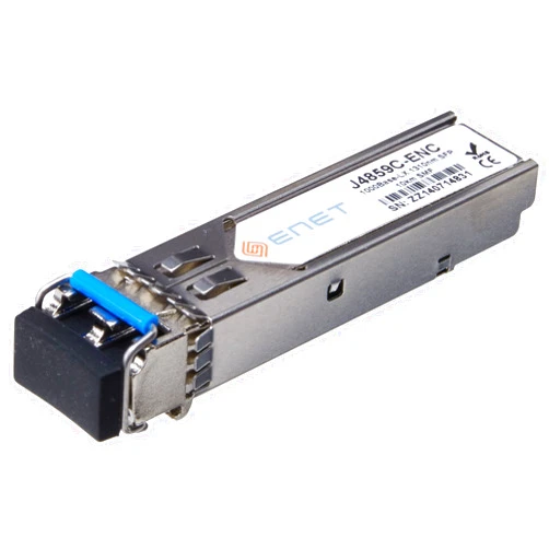 E-Net Components J4859C-ENC SFP (Mini-GBIC) Transceiver Module GigE up to 6.2 Miles, Black