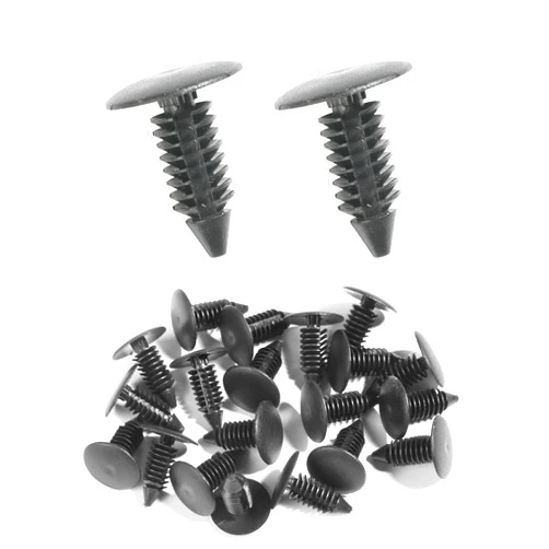 Bylikeho 50PCS Bumper Clips,Car Accessories Car Clip Replacement,Nylon Bumper Fastener Rivet Clips Fender&Bumper Shield Retainer,Auto Car Fender Retainer Clips,Body Clips Automotive,Replace #6030441
