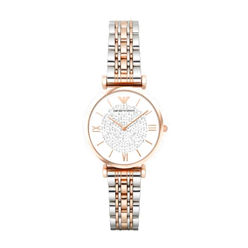 Emporio Armani Women's Dress Watch with Stainless Steel Band