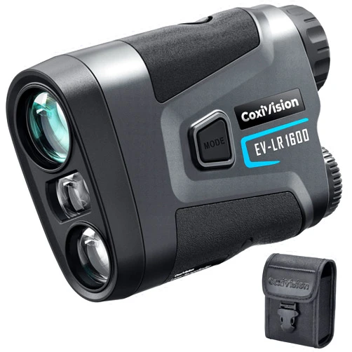 CoxiVision Range Finder, 1600Y Rangefinder with Rechargeable Battery, 6X Magnification Ultra-Clear View, Slope Compensation, Distance/Angle/Speed/Scan Mode