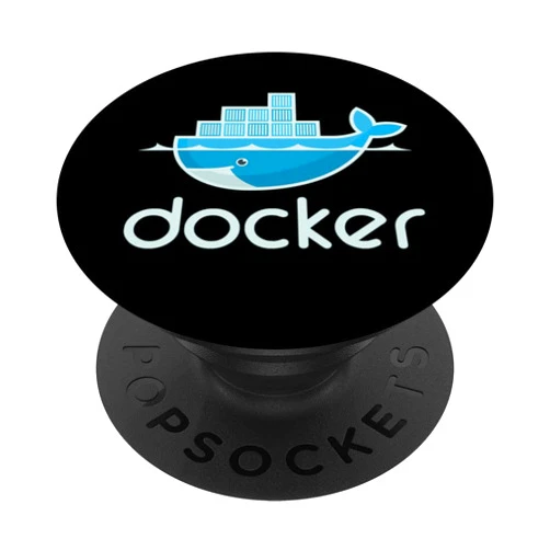 Docker - Software Programmer - Developer - Coder Docker Engine - Build Applications in Isolated Containers PopSockets Swappable PopGrip