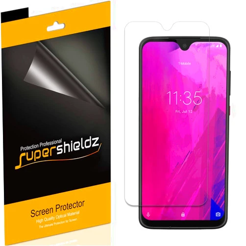 Supershieldz (6 Pack) Designed for T-Mobile (Revvlry Plus) Screen Protector, High Definition Clear Shield (PET)