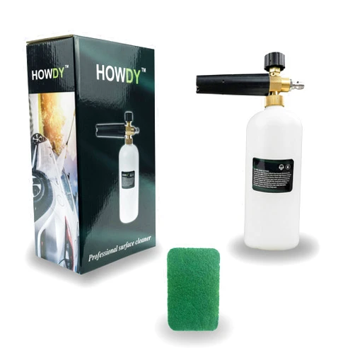 Manyue Pressure Washer Foam Cannon,Snow Foam Lance Soap Gun Nozzle Car Foam Wash Shampoo Soap Sprayer with 1/4