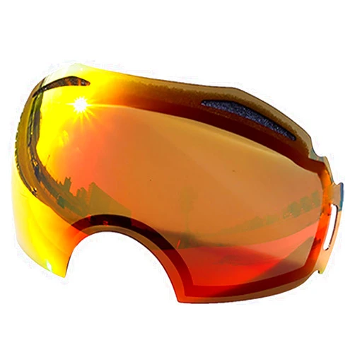 ZERO TECH BASE Compatible Replacement Lens for Oakley Airbrake Snow Goggles Mirror type