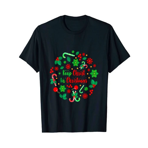Good Christian Shirts - Keep Christ in Christmas T-Shirt