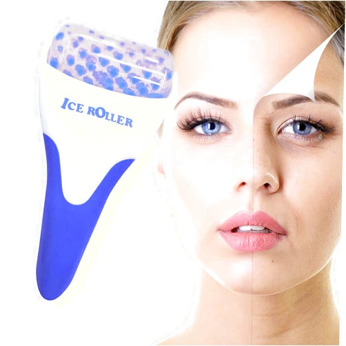Heng Fang Ice Rollers& Gua Sha,Ice Roller for Face & Eye Body Massager-Reduce Wrinkles, Face & Eye Puffiness Relief,Migraine+ Pain Relief (Blue)