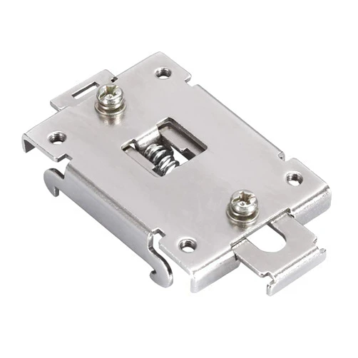 AUNMAS 1Pcs 35Mm Din Rail Fixed, Din Rail Kit Din Rail Mounting Bracket Solid State Relay Clip Clamp with 2 Mounting Screws