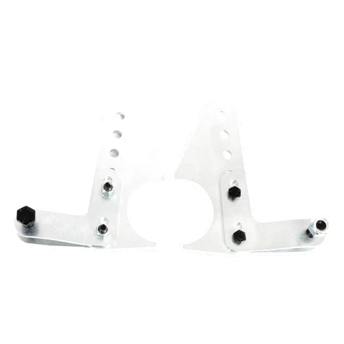KUAFU Universial Adjustable Rear Lower Coil Over Shock Bracket Mount Kit for Coil Overs Coil Springs Shock Suspension Mount Steel