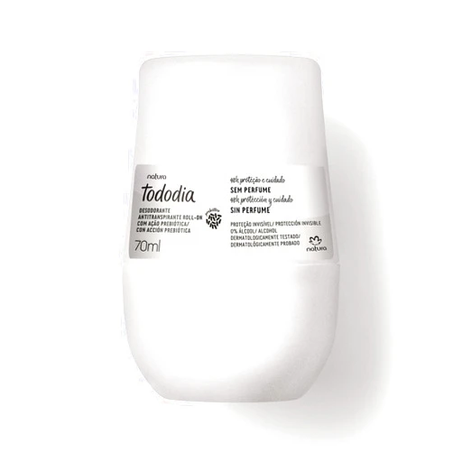 Bagues Natura Tododia Unscented Roll-On Antiperspirant Deodorant For Women 2.36 Fl Oz 70ml Sem Sin Perfume