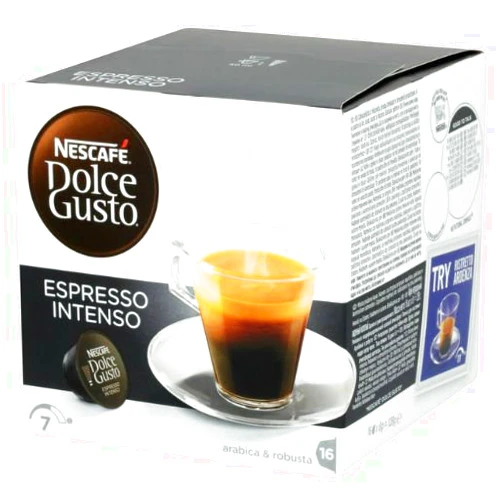 NESCAFÉ DOLCE GUSTO Nescafe Dolce Gusto Espresso Intenso 16 per pack - Pack of 6