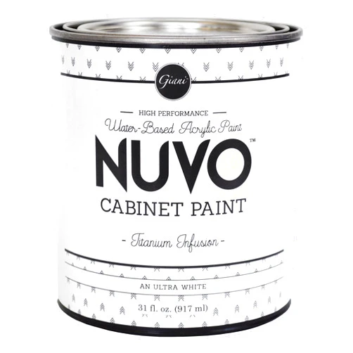 Giani Nuvo Cabinet Paint (Titanium Infusion) Quart