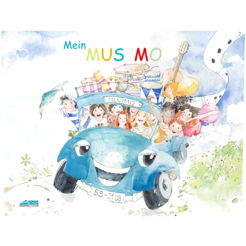 Karin Schuh Mein MUSIMO - Schülerheft 1: Das fröhliche Musikmobil, ein Kinderheft für das erste Musikjahr zum Schmökern, Nachschlagen und Gestalten.