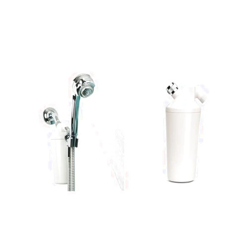 Aquasana Shower Water Filter System Max Flow Rate w/Handheld Wand - Filters Over 90% of Chlorine & Shower Water Filter System - Filters Over 90% Of Chlorine - Carbon & KDF Filtration Media - AQ-4100