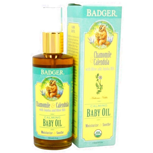 Badger Baby Oil 4z Size 4z Badger Baby Oil 4z