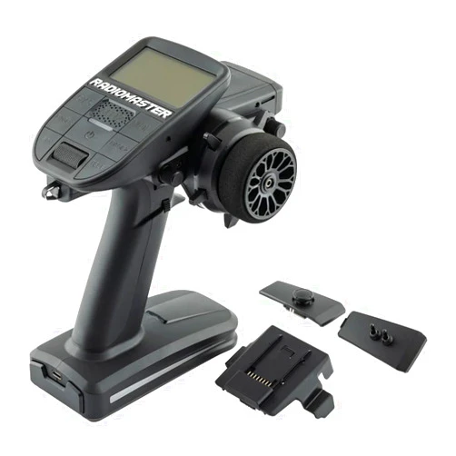 Helidirect RadioMaster MT12 Surface Radio Controller ExpressLRS/4-in-1 Version with Receiver - RC Transmitter 2.4GHz 16CH for Remote Control Car, RC Car, RC Boat (HELIDIRECT) (4in1 TX + R85C Receiver)
