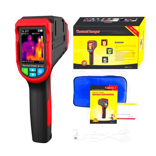 YuqiaoTime NF-521 Industry Handheld Thermal Imaging Camera Non-Contact Handheld Noyafa Environmental Testers Infrared Thermometer