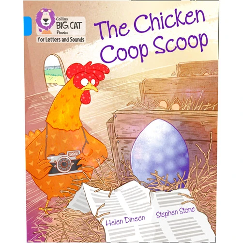 By Helen Dineen (Author), Stephen Stone (Illustrator) Format: Kindle Edition Collins Big Cat Phonics for Letters and Sounds – The Chicken Coop Scoop: Band 04/Blue: Band 4/Blue