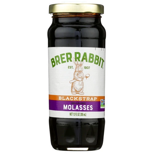 Brer Rabbit Unsulphured Molasses, Blackstrap, 12 Ounce