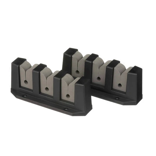 Seachoice 3-Rod Storage Holder, Black, ABS Plastic