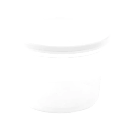 Nicole Fantini Heavyweight - 64oz - Clear Disposable Round Food Storage Deli Containers with Lids To-Go, Microwavable, Leak Proof, BPA-free : Set of 10