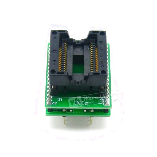 CNMCUIC SO32 SOIC32 SOP32 to DIP32 (B) OTS-32-1.27-16 IC Adapter Test Socket 1.27mm Pitch 11.25mm Width