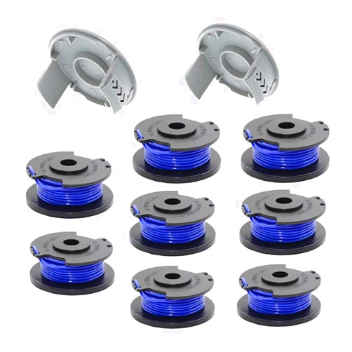 CEZETO 10Packs String Trimmer Replacement Spools for Ryobi 18V, 24V, 40V One+ AC14RL3A, 0.065