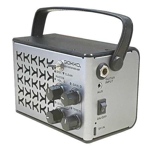 GOKKO 10W Guitar Amplifier Portable and Rechargeable Guitar AMP for Electronic Guitar