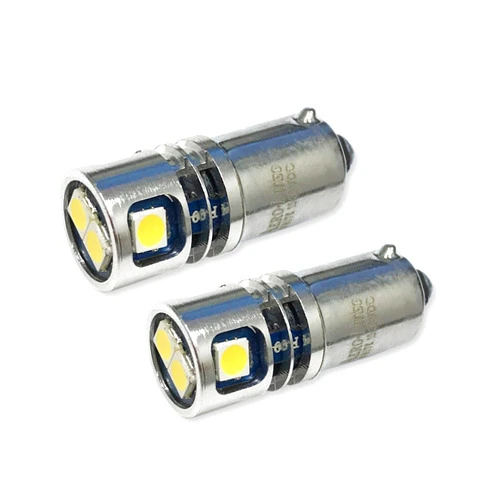 Aero-Lites - HIGH PERFORMANCE LED DESIGNS Aero-Lites.com High Output Miniature Bayonet Base LED Replacement Bulb, 10-30VDC | Replaces Bulbs 12V: 1414 1416 1813 1816 1895 | 28V: 313 1495 1819 1820 1864 757 (2-Pack; Warm White)