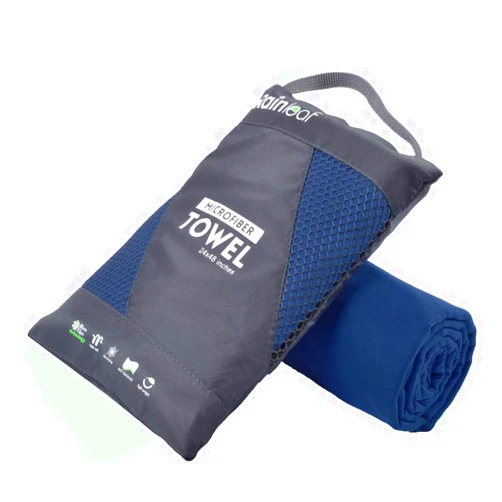 Rainleaf Microfiber Towel Perfect Travel & Gym & Camping Towel. Quick Dry - Super Absorbent - Ultra Compact - Lightweight. Suitable for Trip, Beach, Shower, Backpacking, Pool