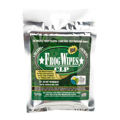 Frog Lube Wipes, zip lock Corrosion Prevention, Multi, One (14936)