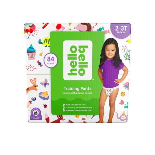 Hello Bello Training Pants Club Box - Sugar Rush & Tea Time - 2T-3T 84 Count