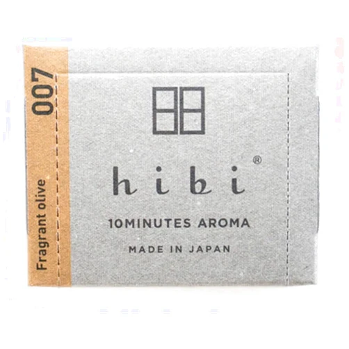 Hibi Box of 30 Incense Matches | Fragrant Olive