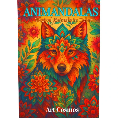 By Art Cosmos (Author) Animandalas: Coloring Book