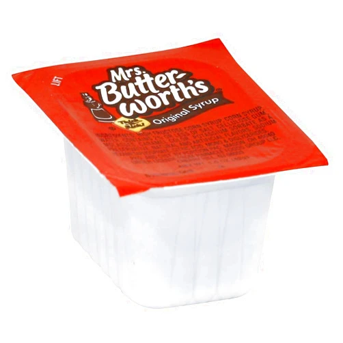 Portion Pac Syrup Mrs. Butterworth Portion Pack -- 100 Count 1.5 Ounce