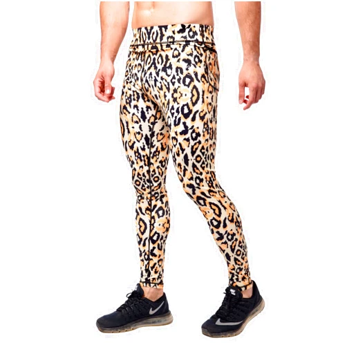 Kapow Meggings Performance Range - Mens Compression Leggings with Pockets for Sports, Athletic Workout Leggings