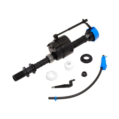 American Standard 7381125-400.0070A Fluid Master 400A Universal Toilet Water Fill Valve, 10.00 Inch Wide x 3.00 Inch Tall x 3 Inch Deep, Black