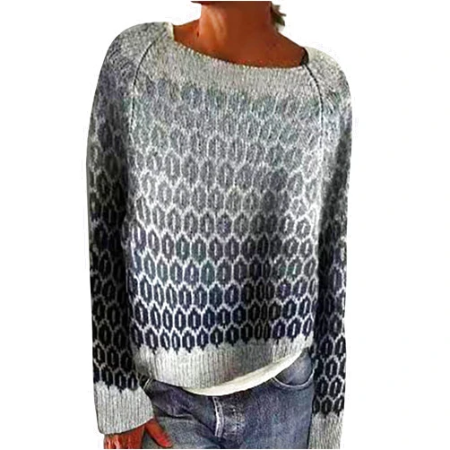 Generic Cotton Sweaters for Women,Women's 2024 Fall Long Sleeve Oversized Crew Neck Solid Color Knit Pullover Sweater Tops